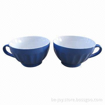 Ceramic Bowls with Handle, Glaze Color